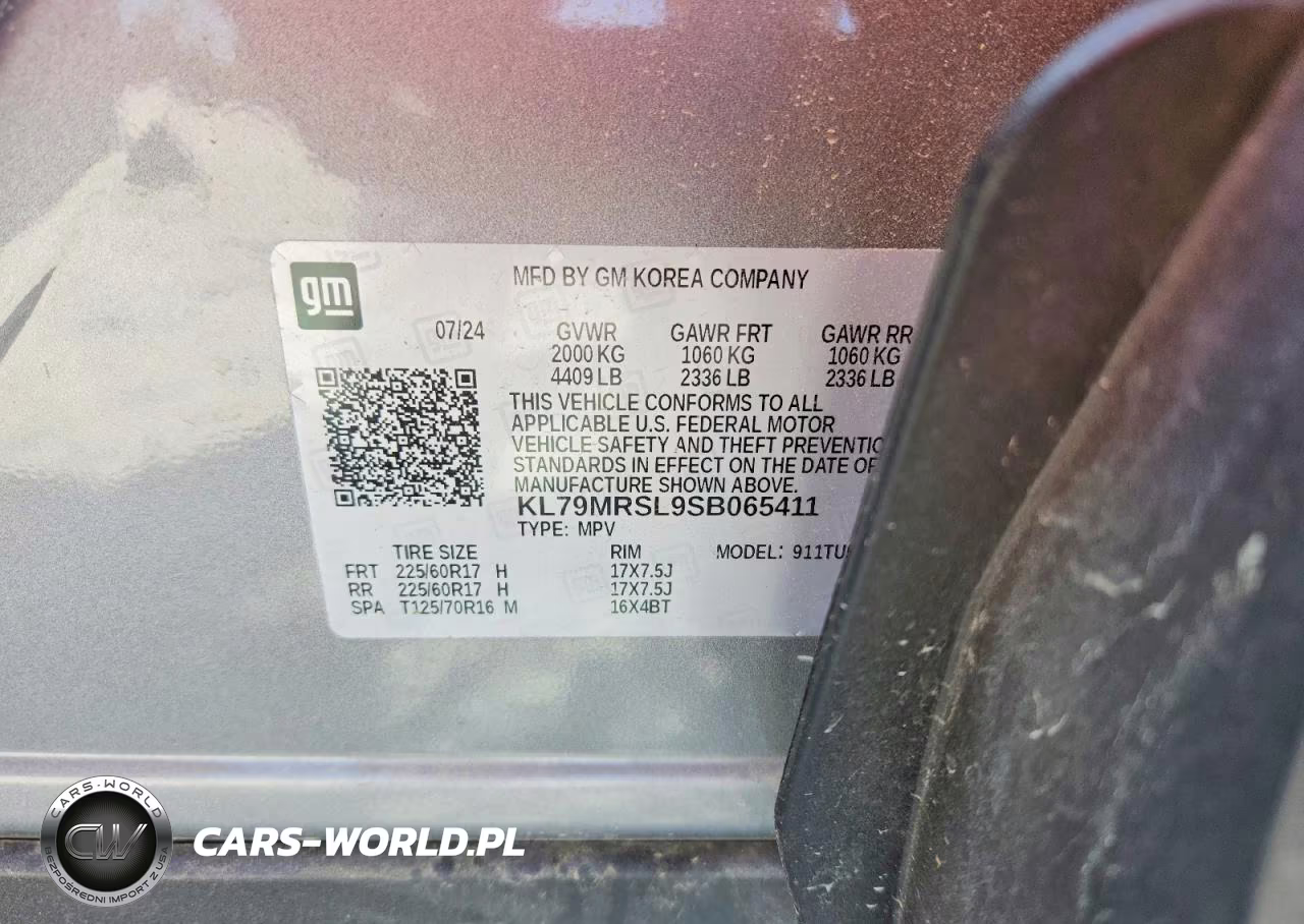 2025 Chevrolet Trailblazer Lt VIN:KL79MRSL9SB065411 - 13