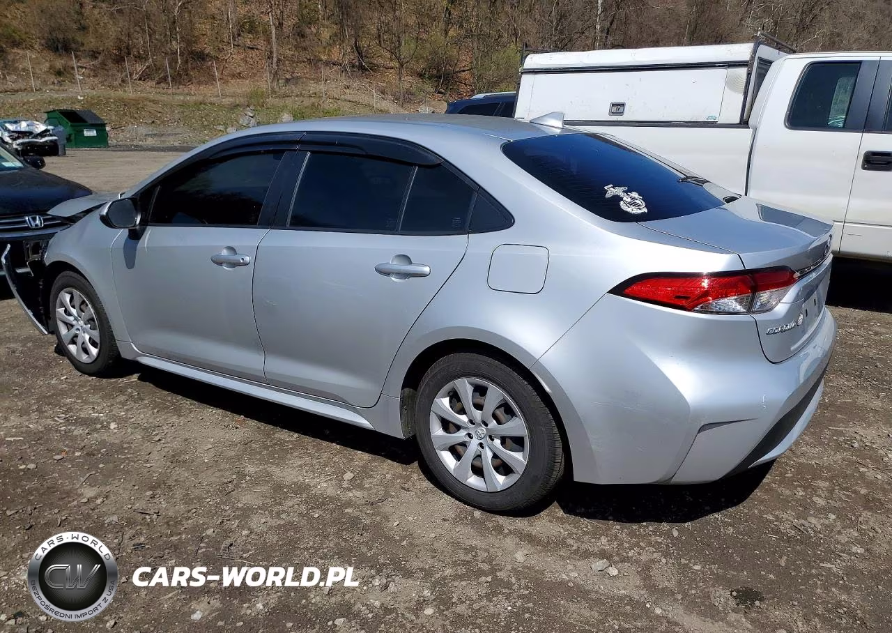 2021 Toyota Corolla Le VIN:JTDEPMAEXMJ154587 - 2