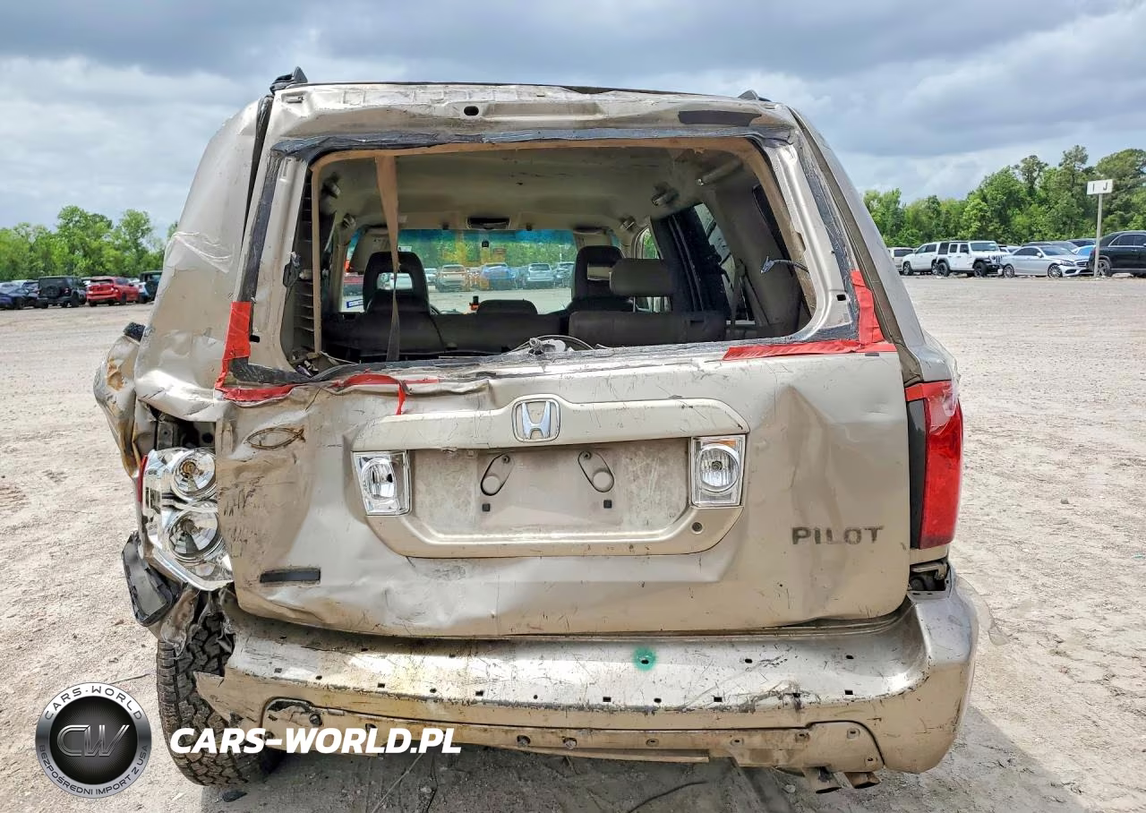 2003 Honda Pilot Exl VIN:2HKYF18563H553069 - 6