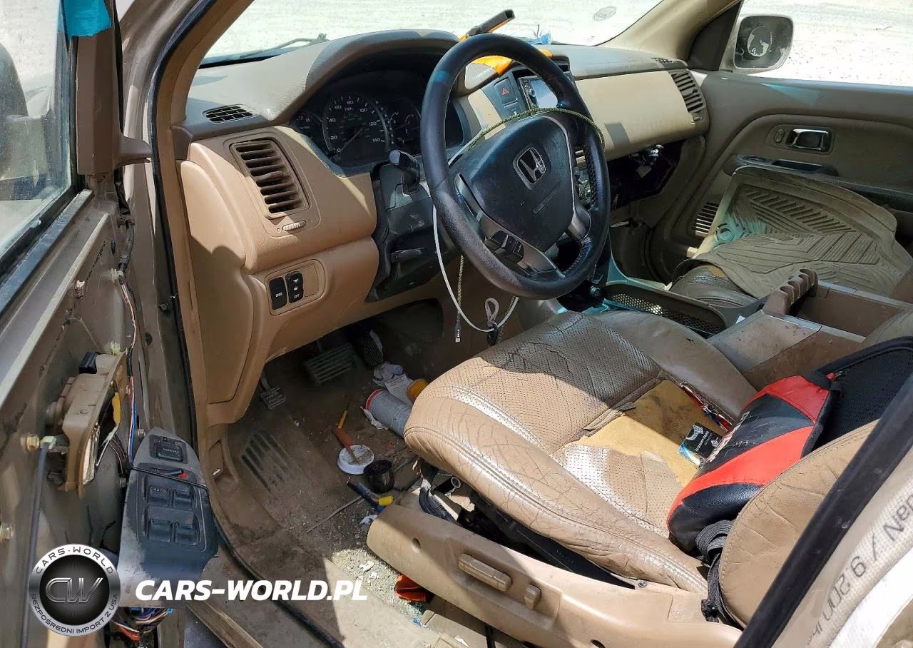 2003 Honda Pilot Exl VIN:2HKYF18563H553069 - 8