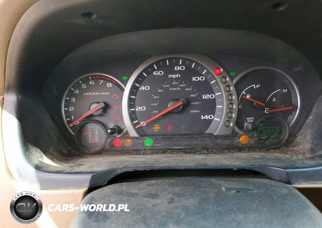 2003 Honda Pilot Exl VIN:2HKYF18563H553069 - 9