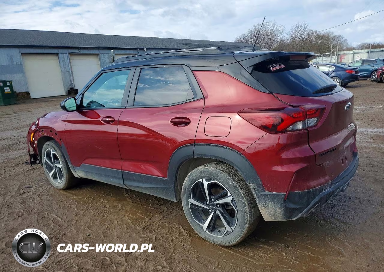 2022 Chevrolet Trailblazer Rs VIN:KL79MTSL9NB077334 - 2