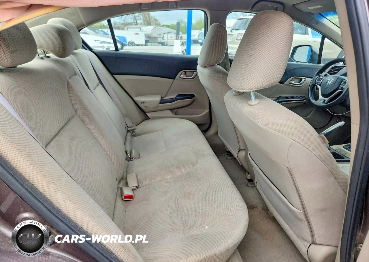 2012 Honda Civic Lx VIN:2HGFB2F5XCH528813 - 10