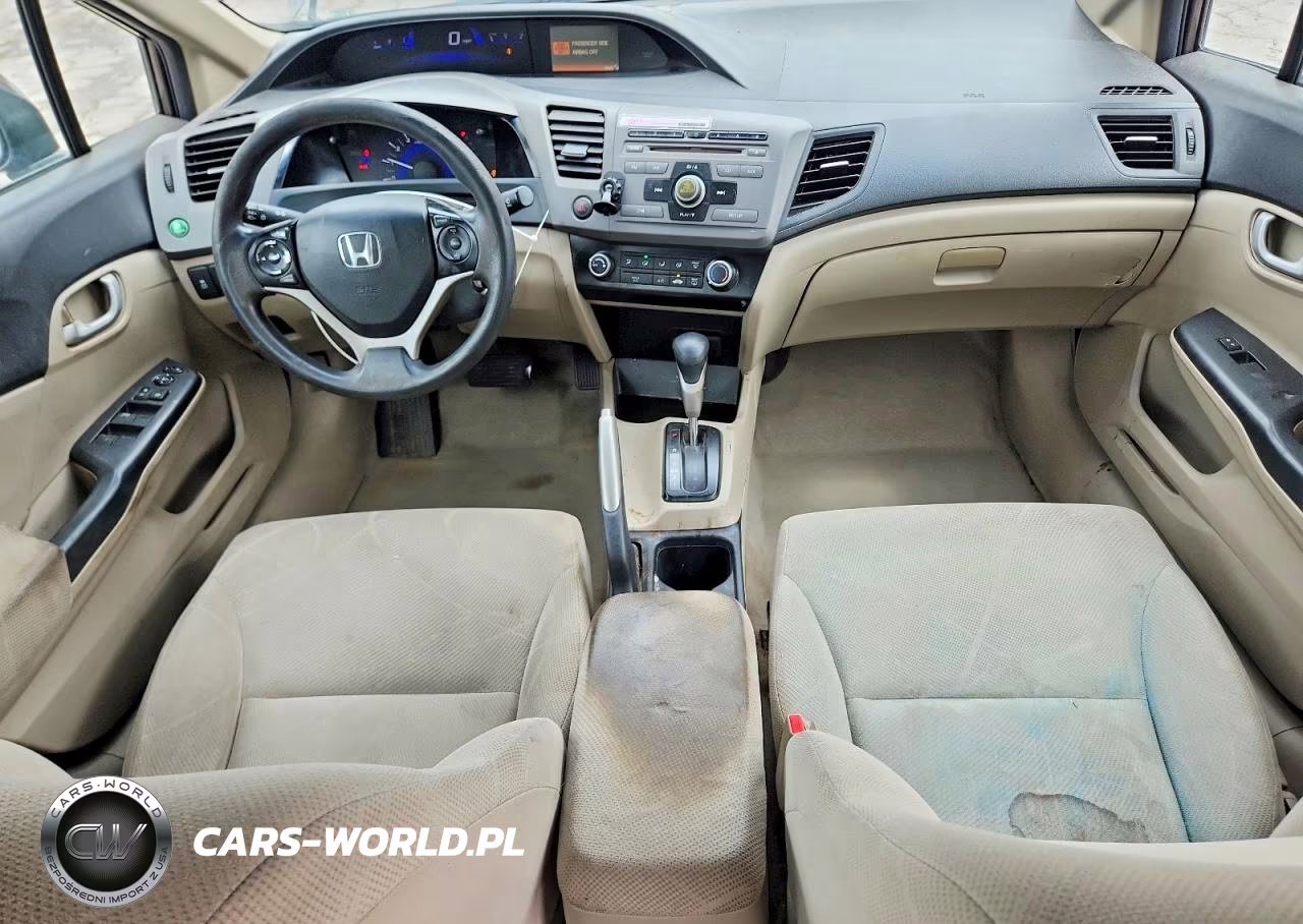 2012 Honda Civic Lx VIN:2HGFB2F5XCH528813 - 8