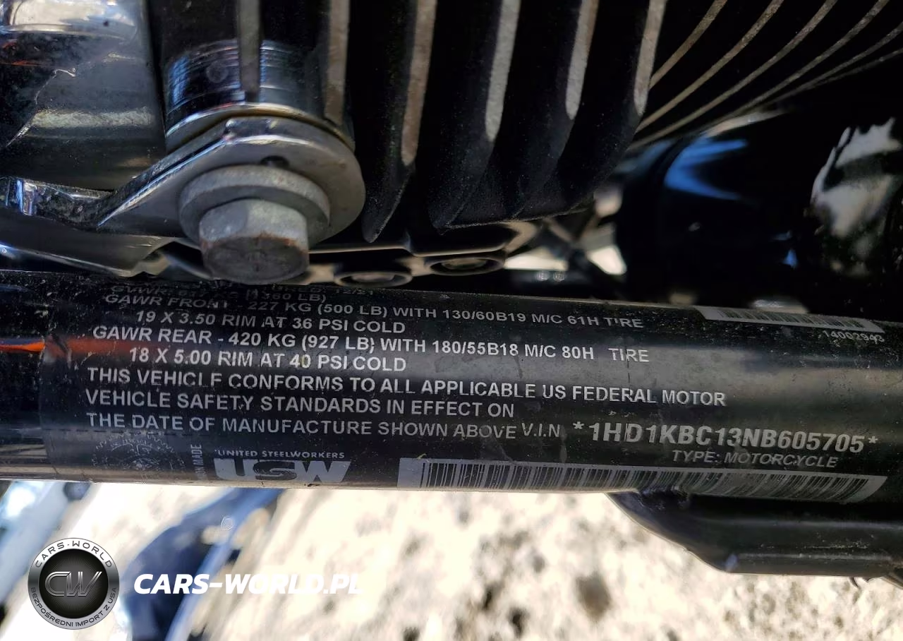 2022 Harley Davidson Flhx VIN:1HD1KBC13NB605705 - 9