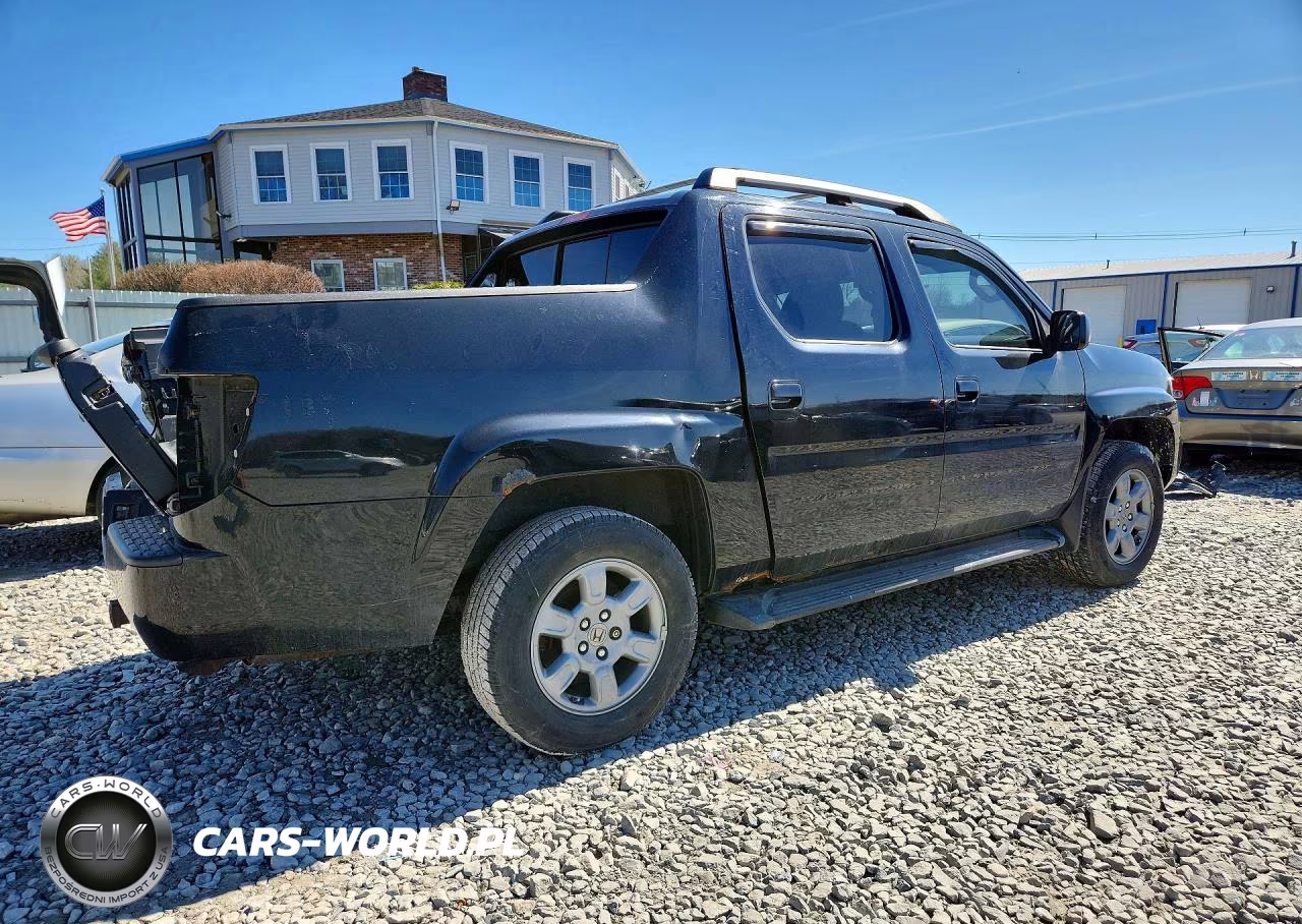 2008 Honda Ridgeline Rtx VIN:2HJYK16388H541711 - 3