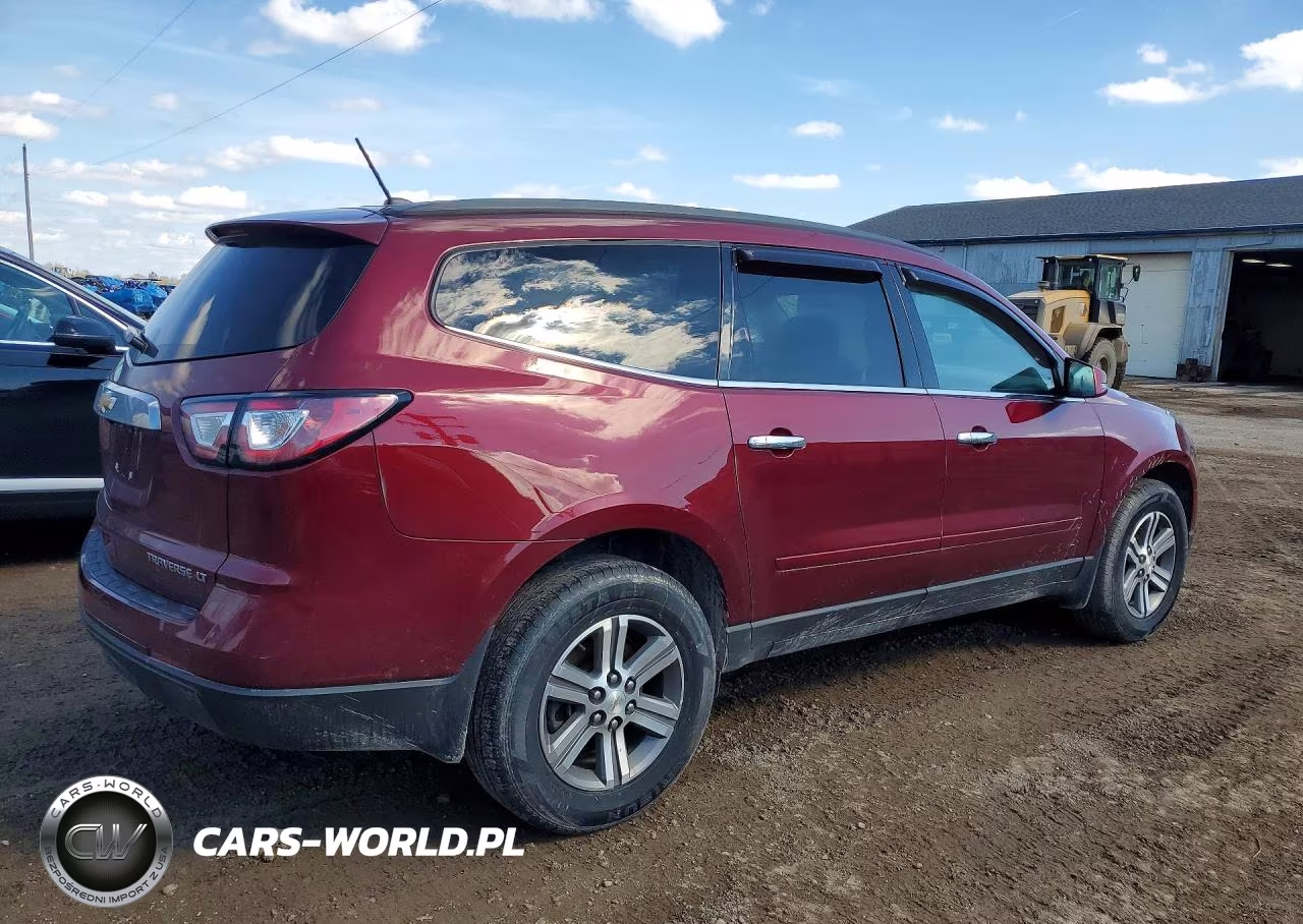 2015 Chevrolet Traverse Lt VIN:1GNKVHKD2FJ382602 - 3