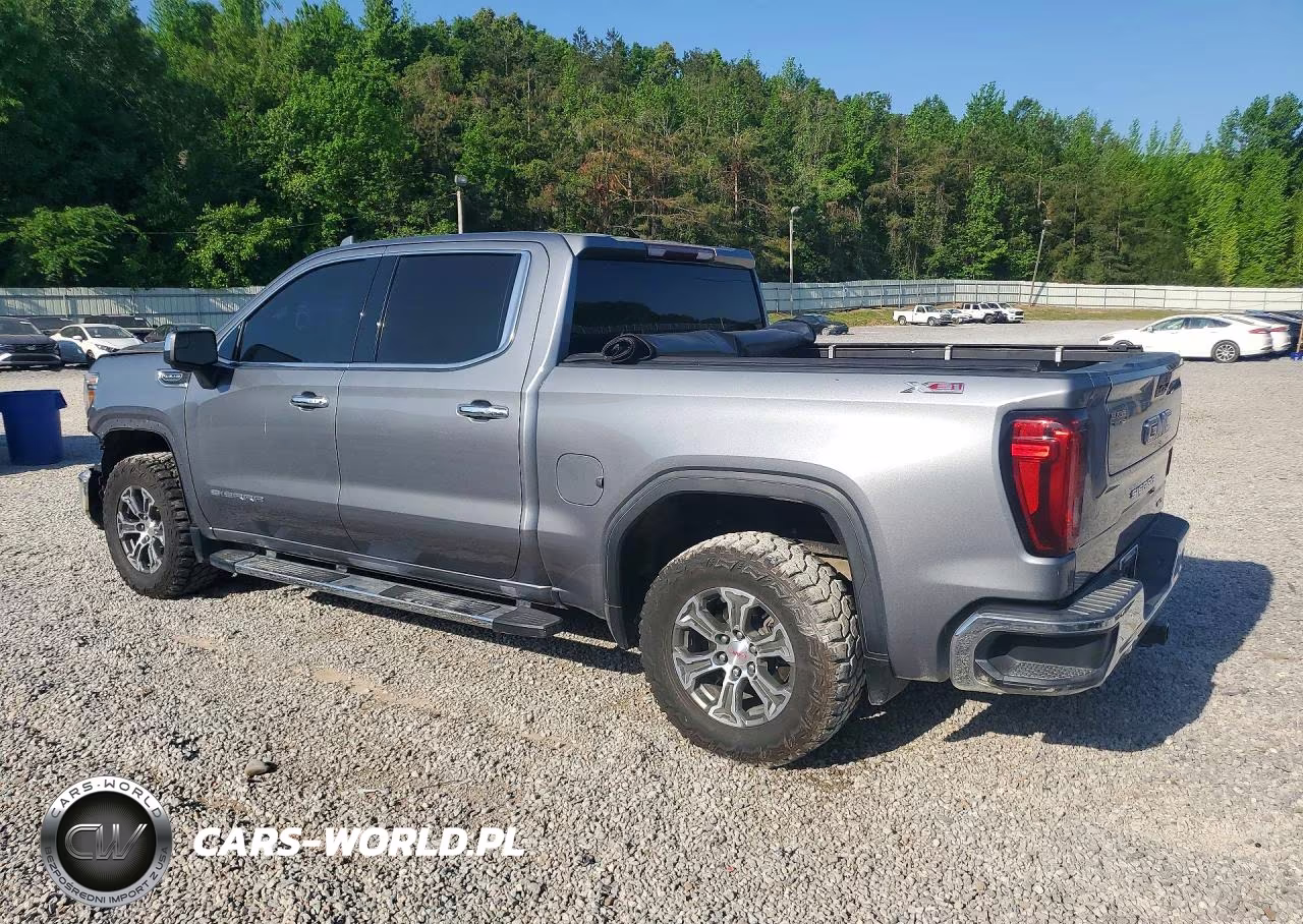 2021 GMC Sierra K1500 Slt VIN:1GTU9DED4MZ237800 - 2