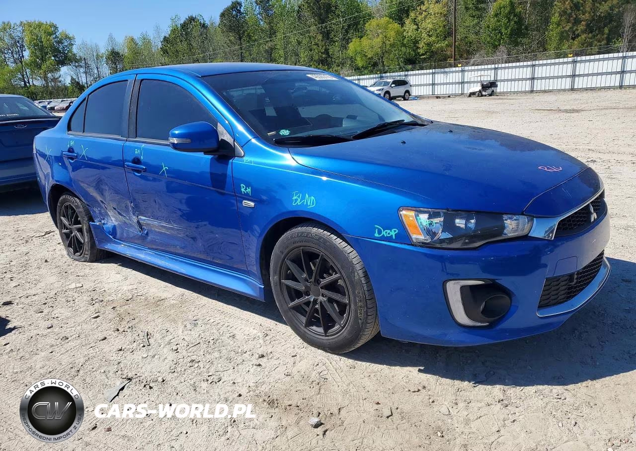 2017 Mitsubishi Lancer Es VIN:JA32U2FU6HU009825 - 4