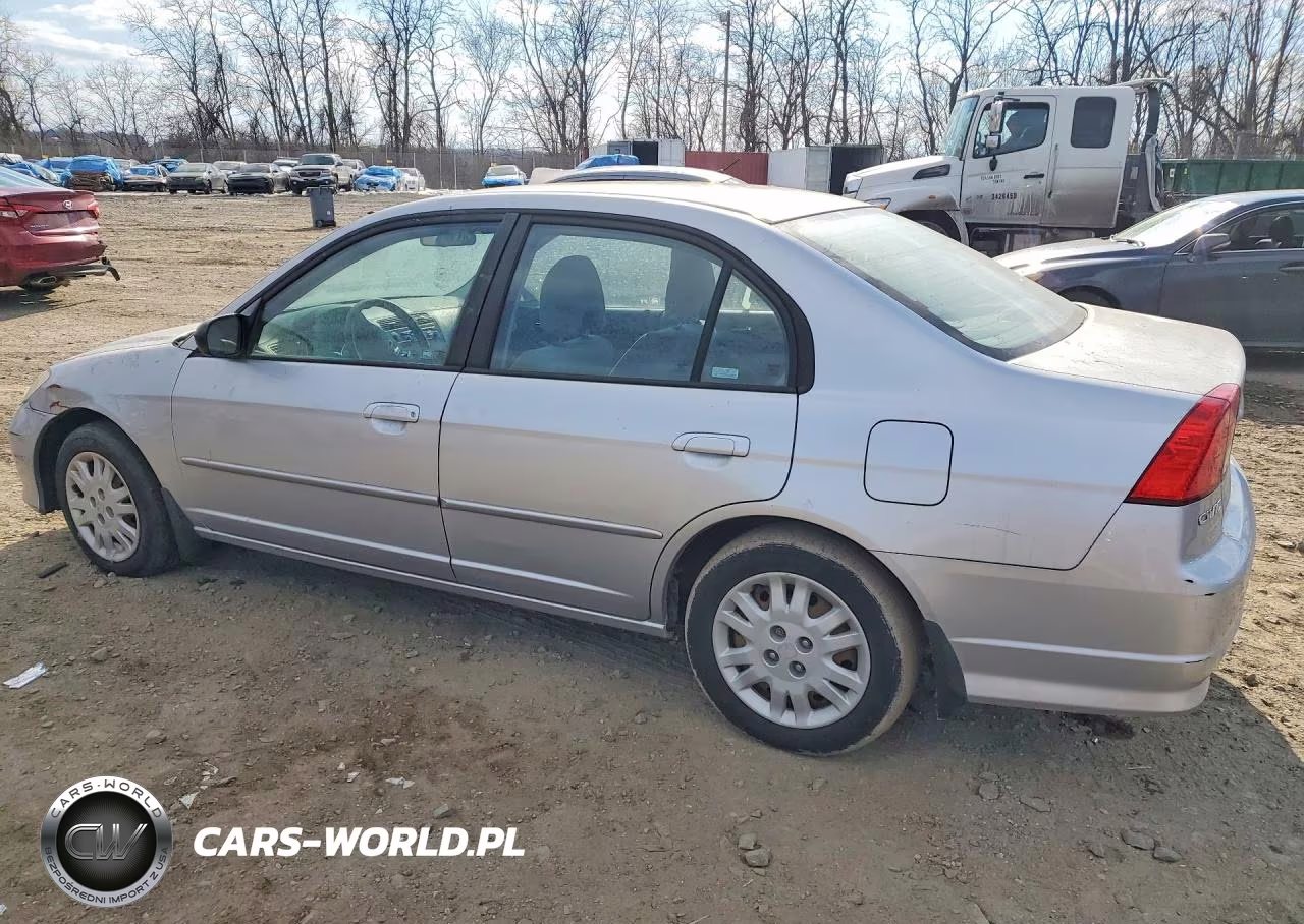 2005 Honda Civic Lx VIN:2HGES16545H607435 - 2
