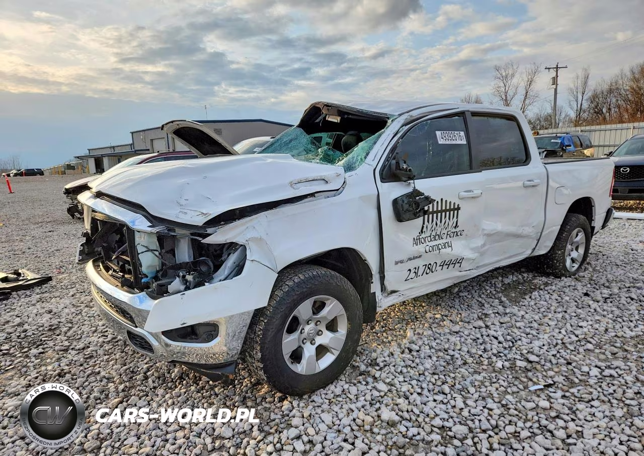2021 Ram 1500 Big Horn VIN:1C6SRFFT6MN553173 - 1