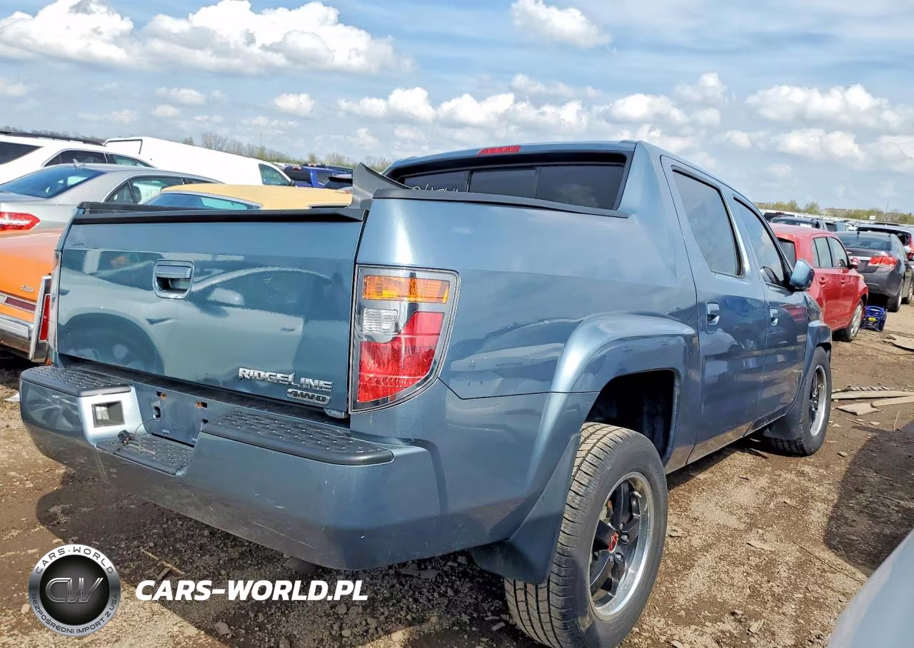 2008 Honda Ridgeline Rtl VIN:2HJYK16518H521964 - 3