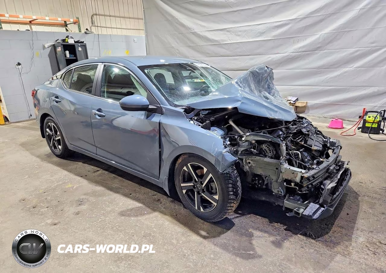 2025 Nissan Sentra Sv VIN:3N1AB8CV4SY223772 - 4