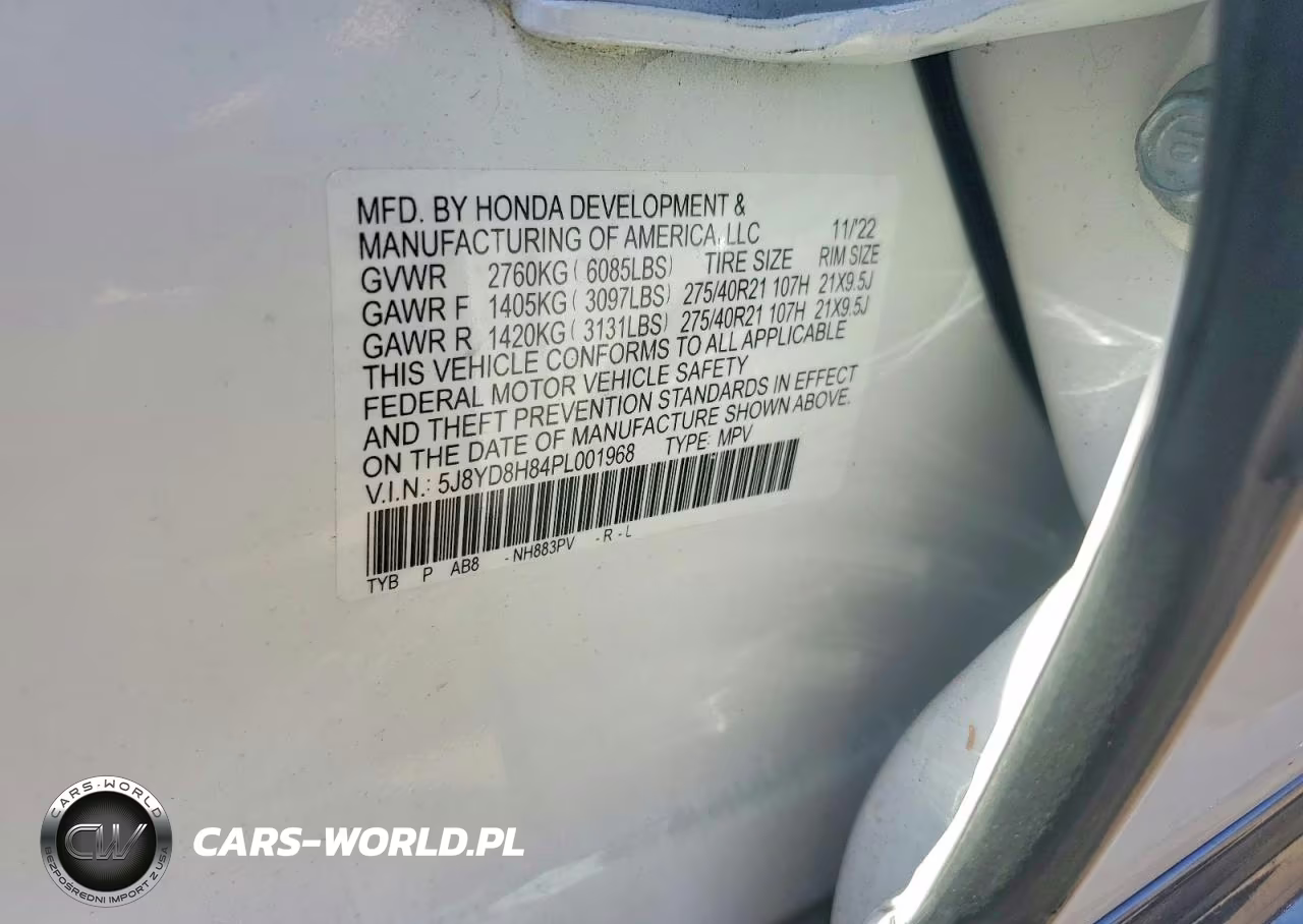 2023 Acura Mdx Type S Advance VIN:5J8YD8H84PL001968 - 13
