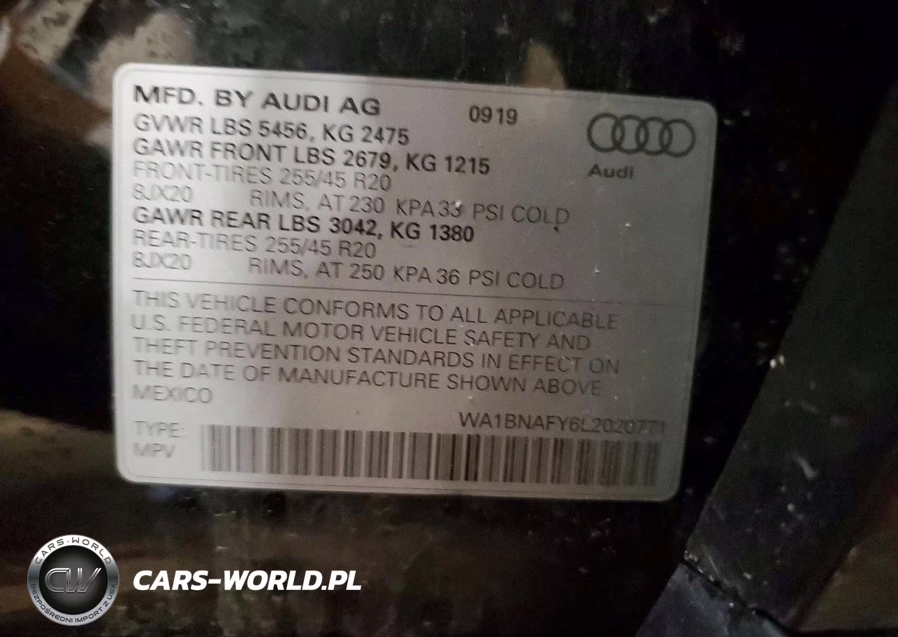 2020 Audi Q5 Premium Plus VIN:WA1BNAFY6L2020771 - 14