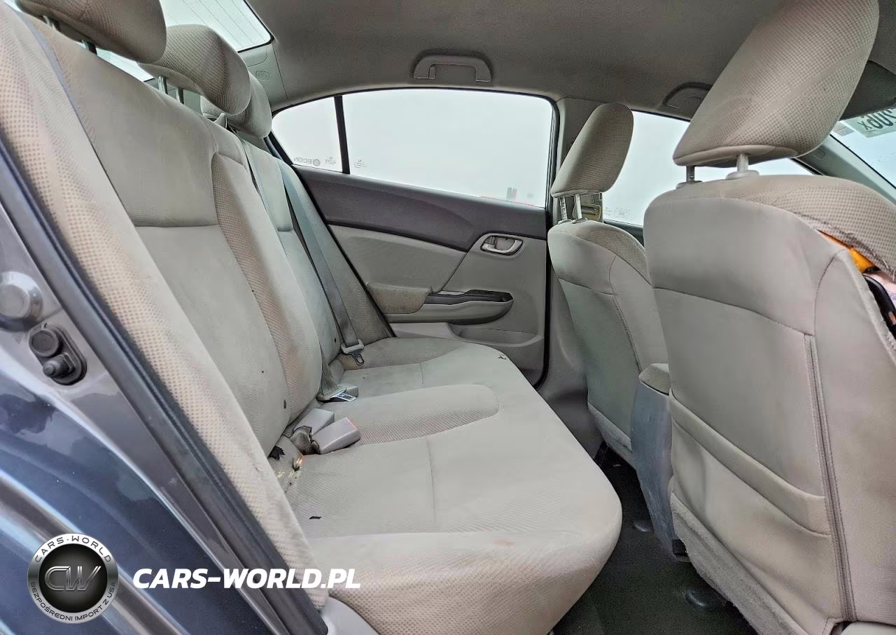2012 Honda Civic Lx VIN:19XFB2F53CE310514 - 10