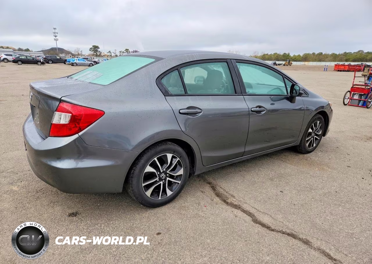 2012 Honda Civic Lx VIN:19XFB2F53CE310514 - 3