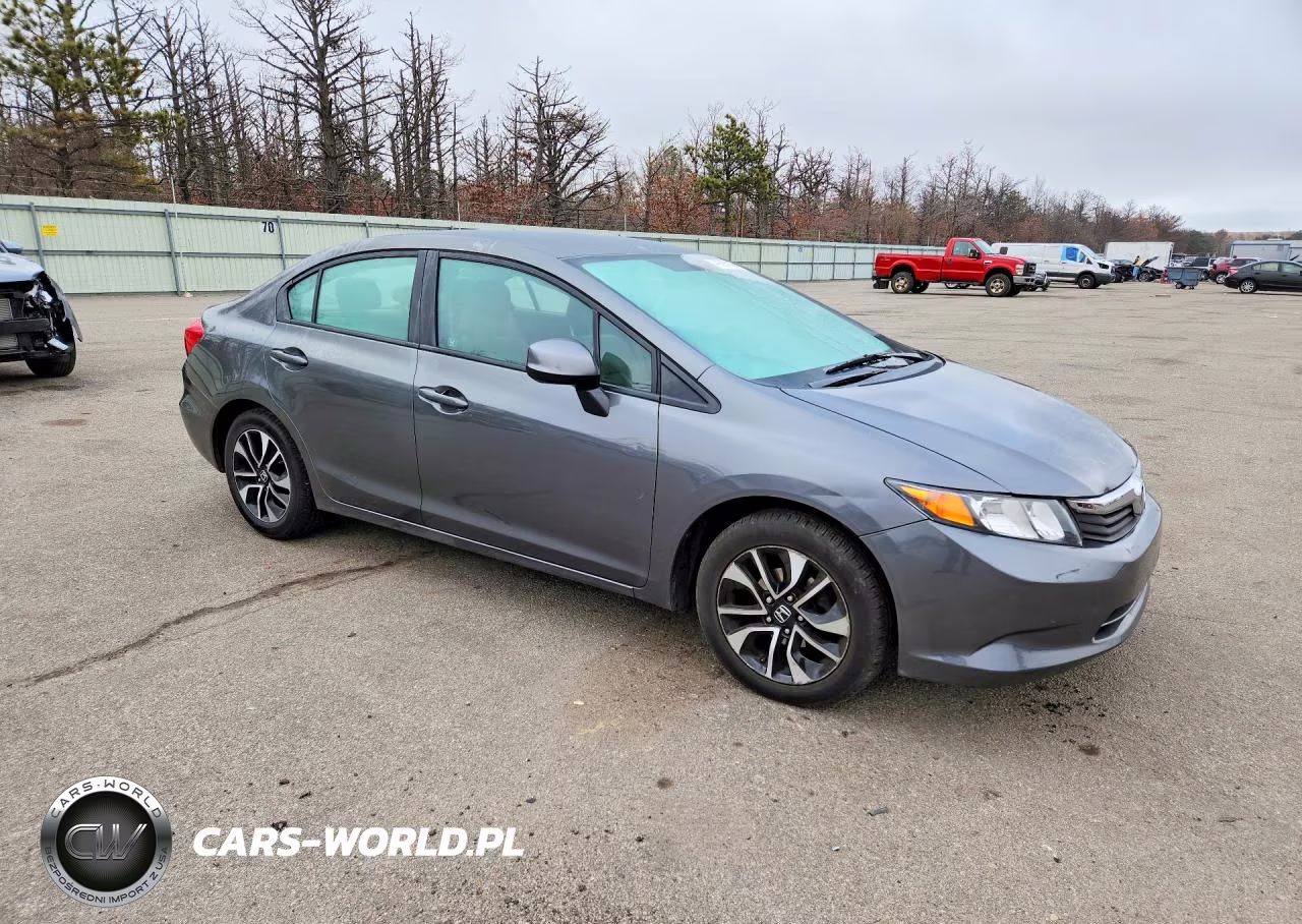 2012 Honda Civic Lx VIN:19XFB2F53CE310514 - 4