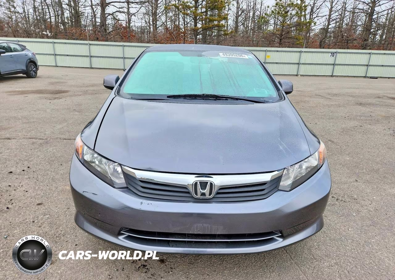 2012 Honda Civic Lx VIN:19XFB2F53CE310514 - 5