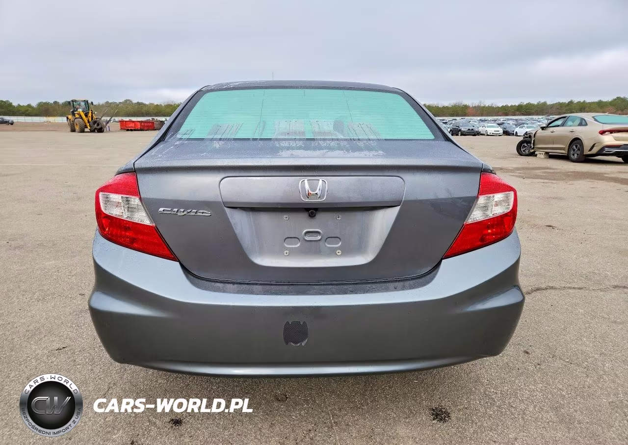 2012 Honda Civic Lx VIN:19XFB2F53CE310514 - 6
