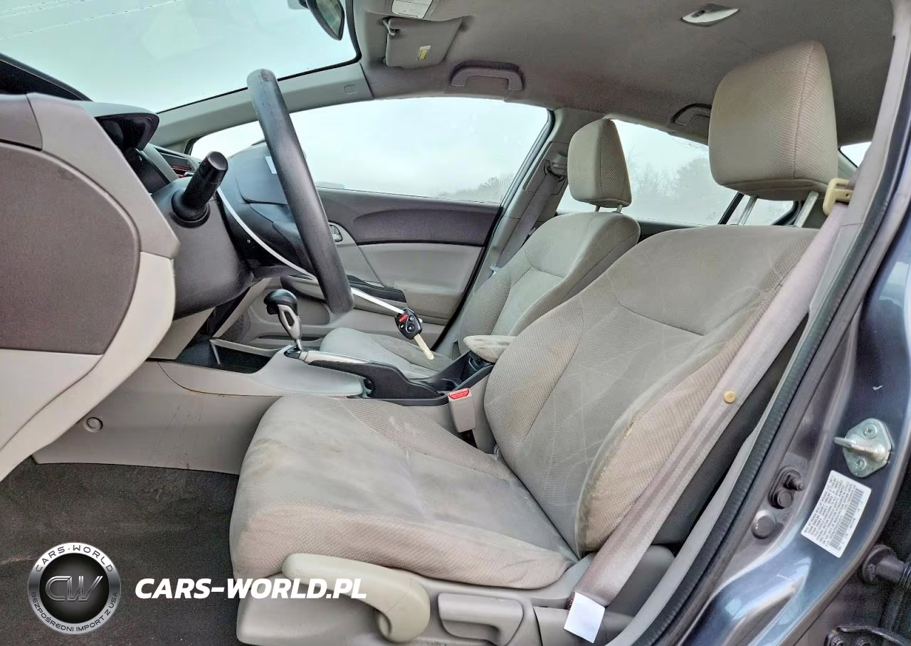 2012 Honda Civic Lx VIN:19XFB2F53CE310514 - 7