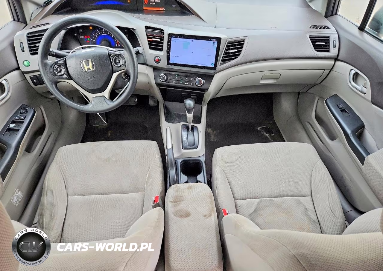 2012 Honda Civic Lx VIN:19XFB2F53CE310514 - 8