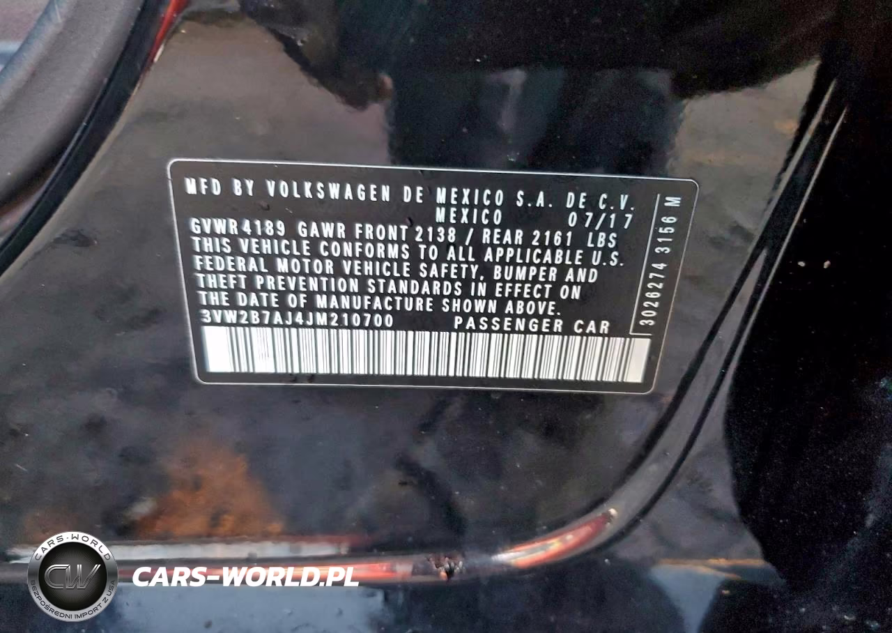 2018 Volkswagen Jetta VIN:3VW2B7AJ4JM210700 - 12