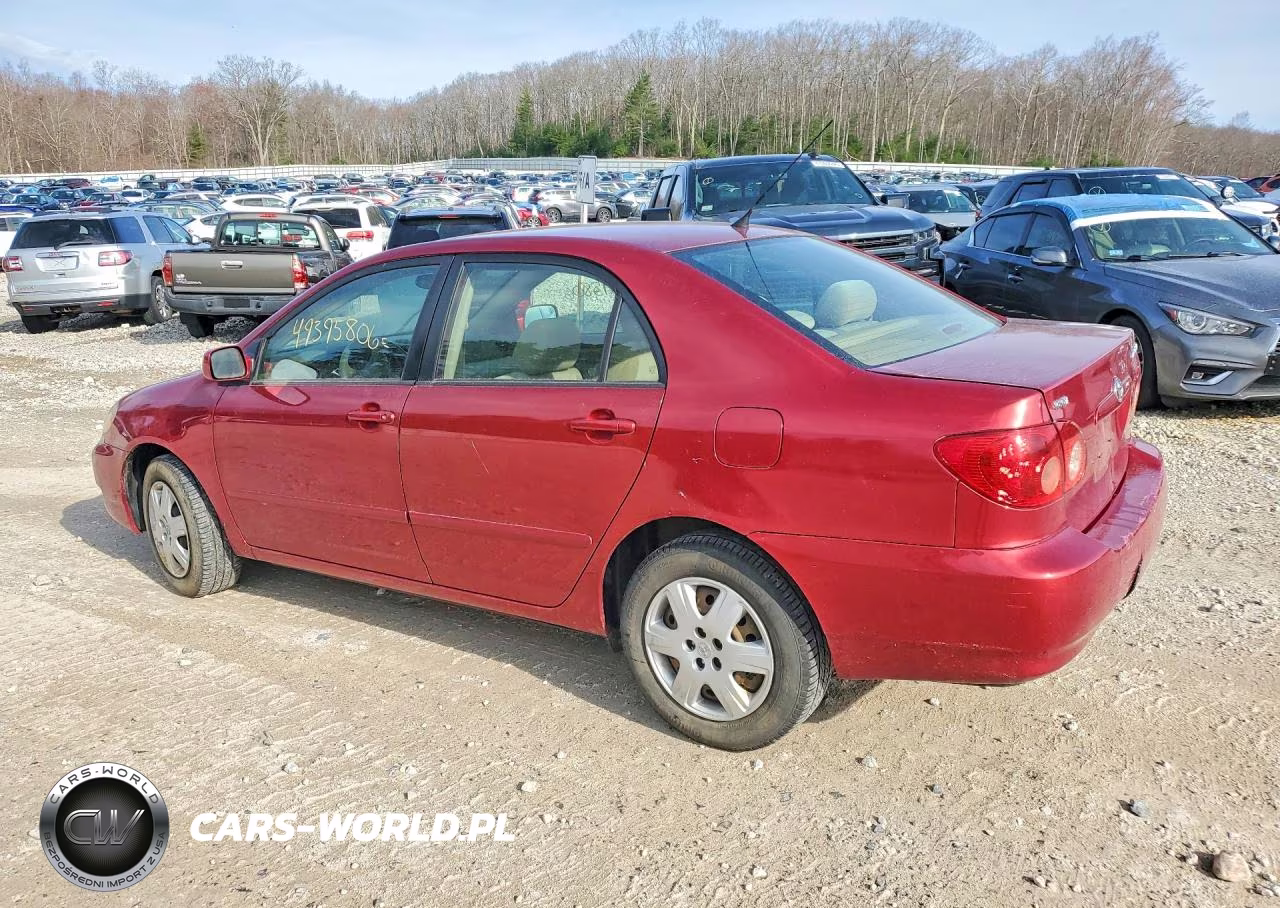 2005 Toyota Corolla Le VIN:2T1BR30E15C460731 - 2