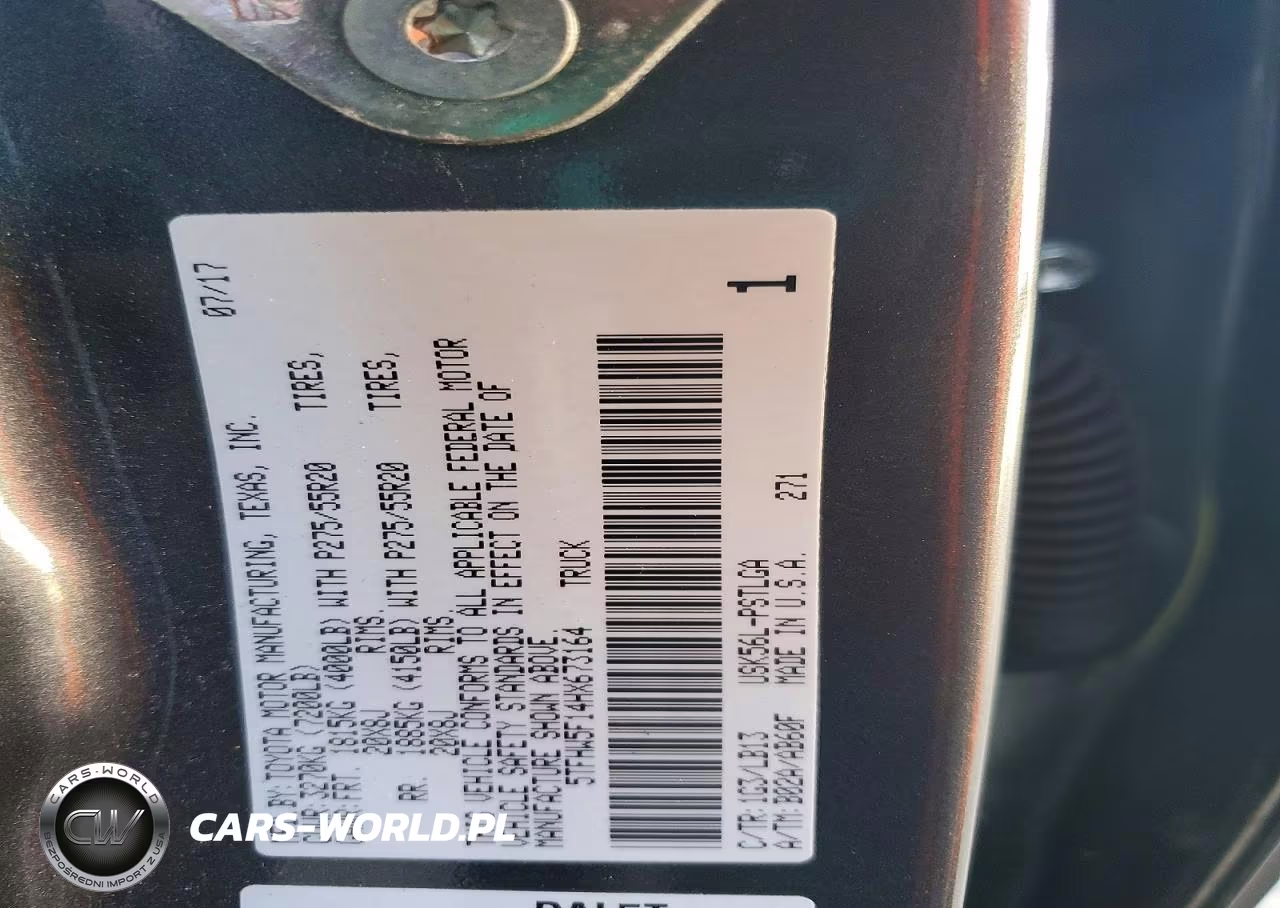 2017 Toyota Tundra Crewmax Limited VIN:5TFHW5F14HX673164 - 12
