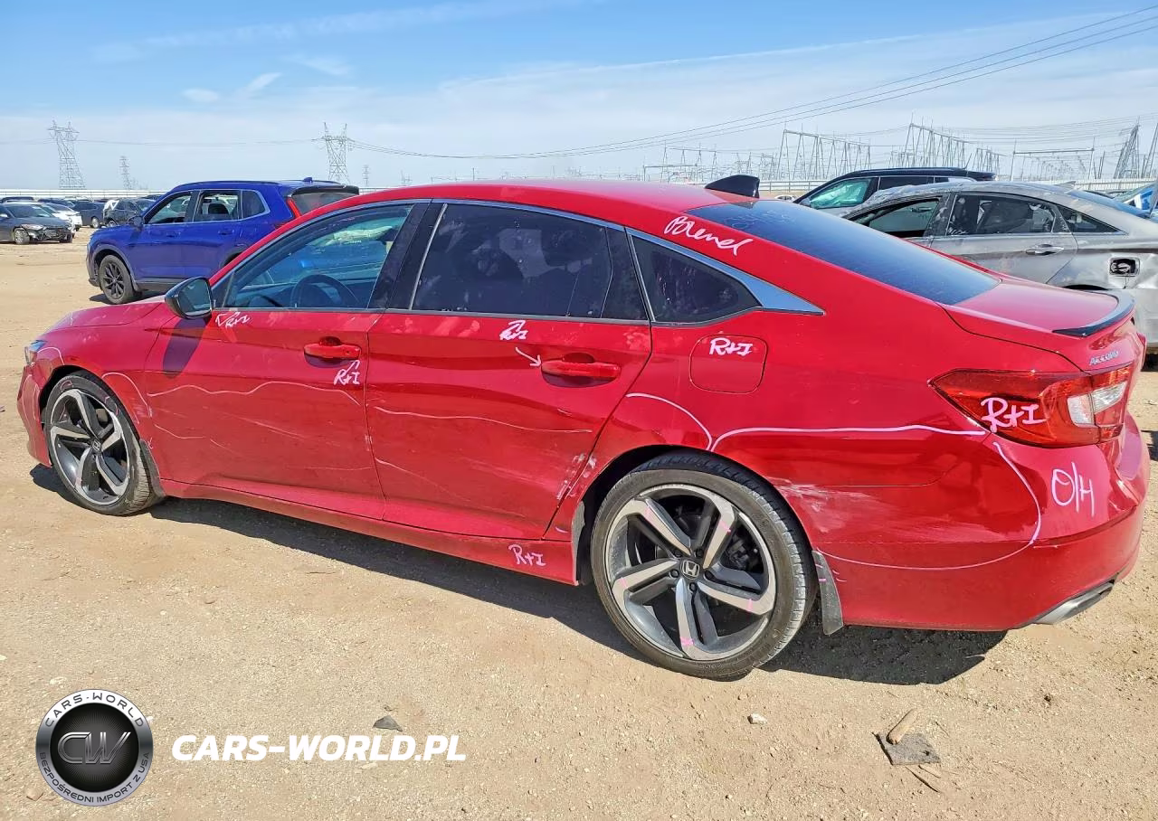 2021 Honda Accord Sport VIN:1HGCV1F30MA054597 - 2