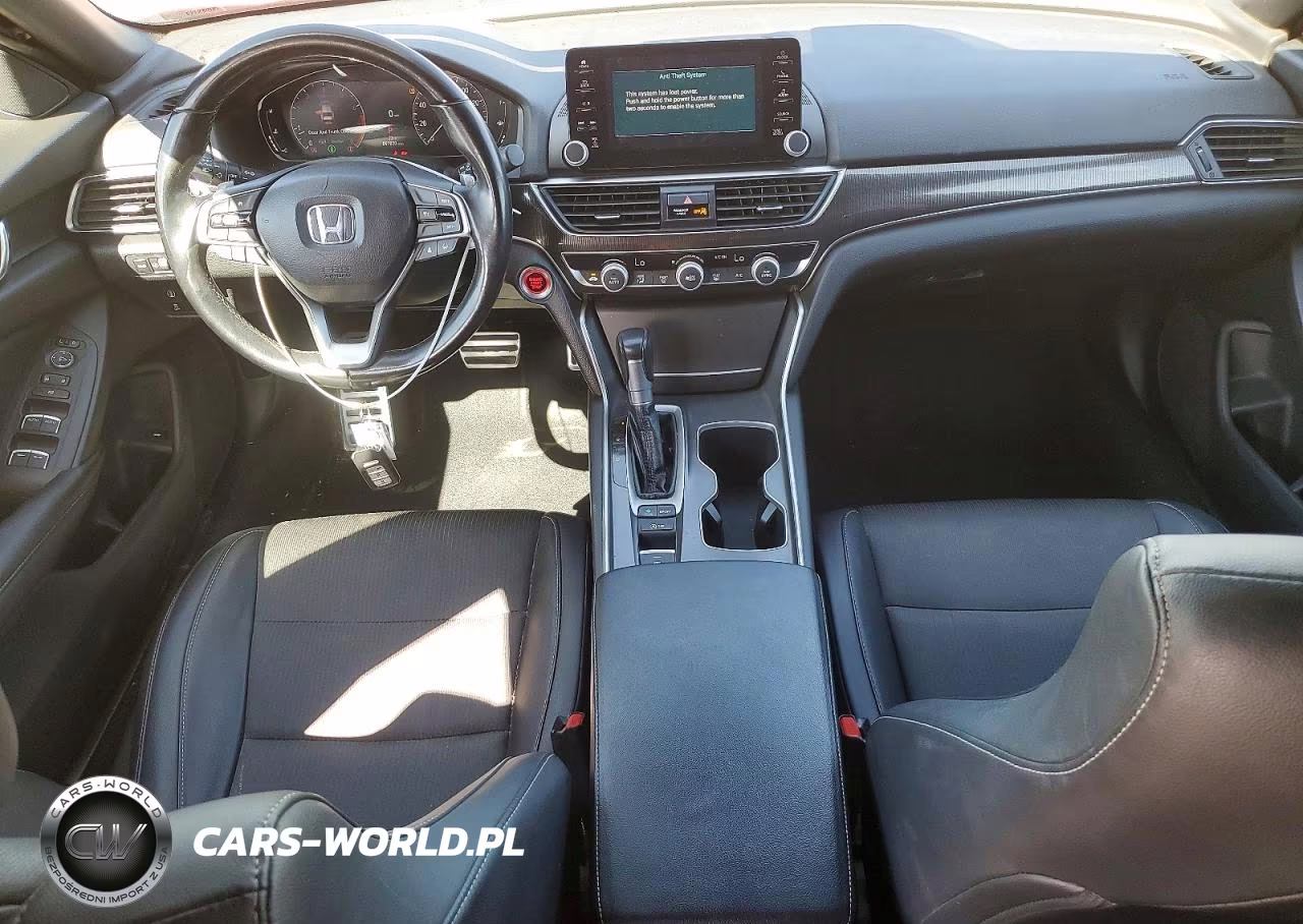 2021 Honda Accord Sport VIN:1HGCV1F30MA054597 - 8