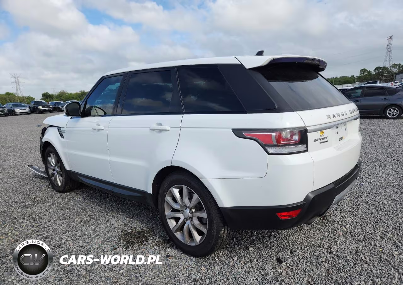 2016 Land Rover Range Rover Sport Hse VIN:SALWR2PFXGA657827 - 2