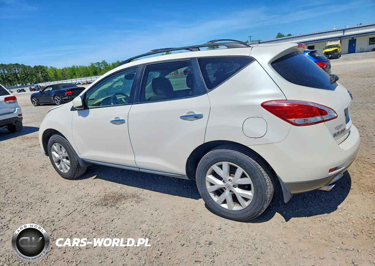 2012 Nissan Murano S VIN:JN8AZ1MW8CW208891 - 2