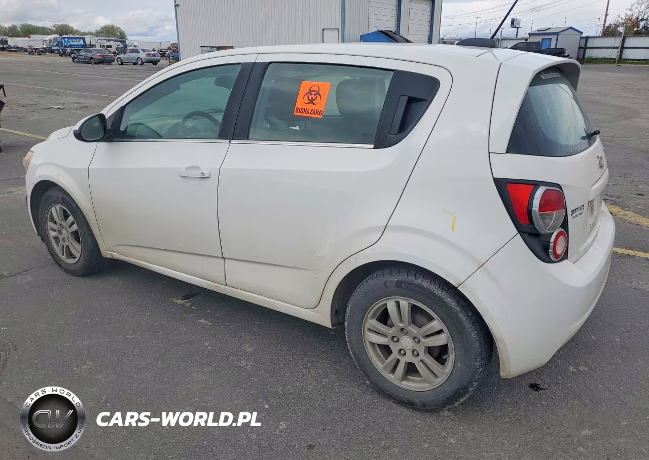 2016 Chev Sonic Lt VIN:1G1JC6SH2G4102560 - 2