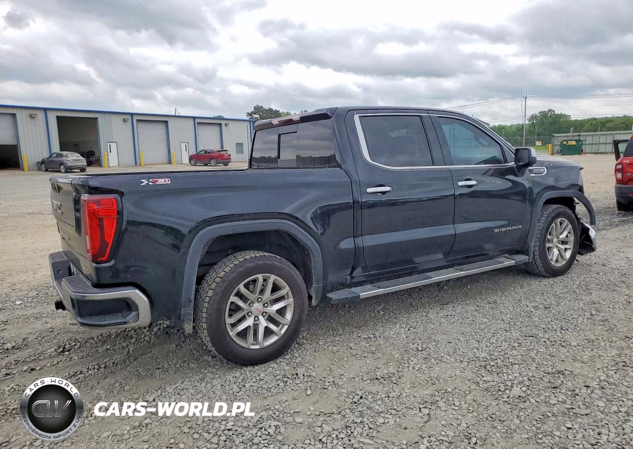 2021 GMC Sierra K1500 Slt VIN:3GTU9DED4MG364160 - 3