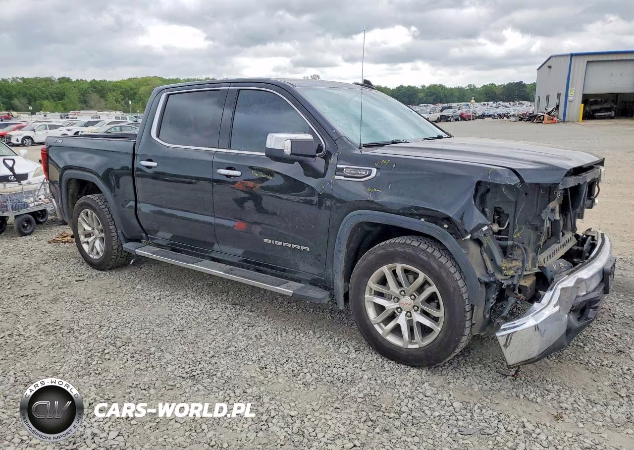 2021 GMC Sierra K1500 Slt VIN:3GTU9DED4MG364160 - 4