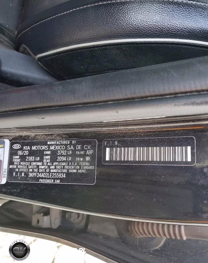 2020 Kia Forte Gt Line VIN:3KPF34AD2LE255934 - 12