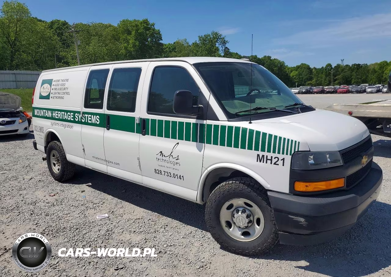 2019 Chevrolet Express 2500 Cargo Delivery Van VIN:1GCWGBFG6K1317302 - 4