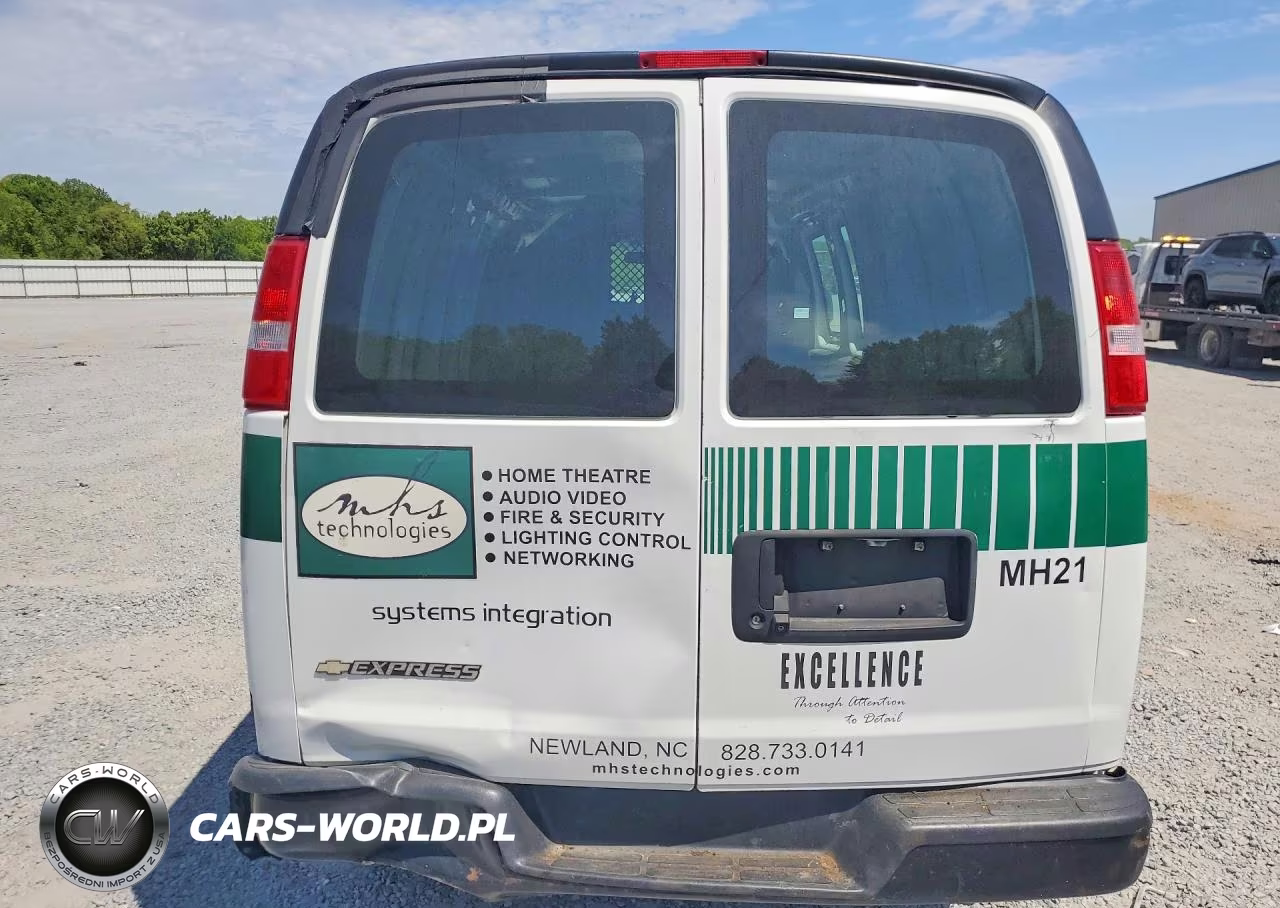 2019 Chevrolet Express 2500 Cargo Delivery Van VIN:1GCWGBFG6K1317302 - 6
