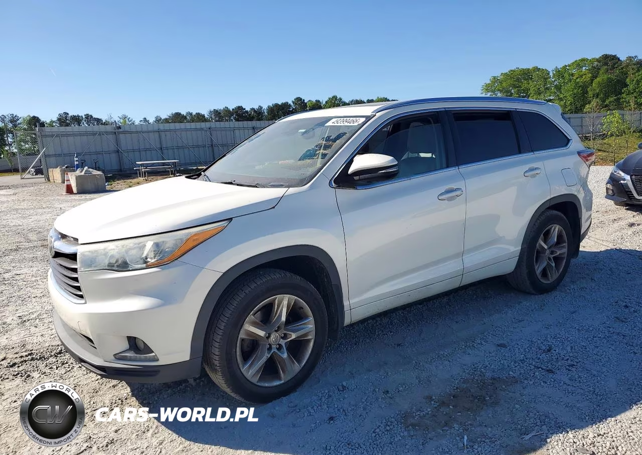 2014 Toyota Highlander Limited Platinum