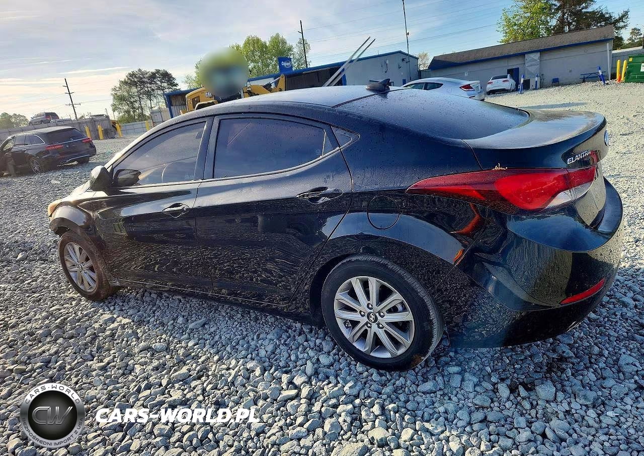 2016 Hyundai Elantra Se VIN:5NPDH4AE5GH653528 - 2