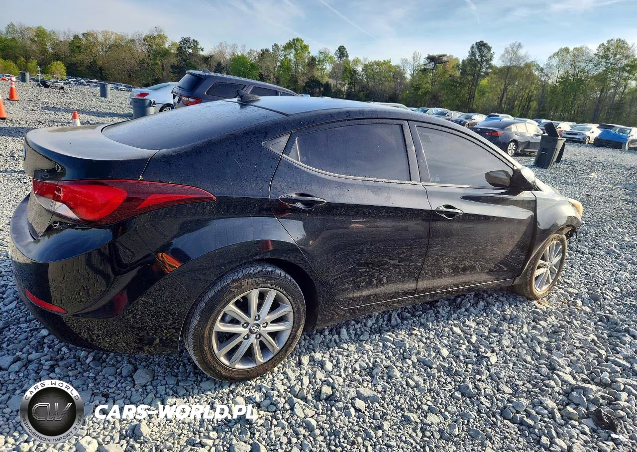 2016 Hyundai Elantra Se VIN:5NPDH4AE5GH653528 - 3