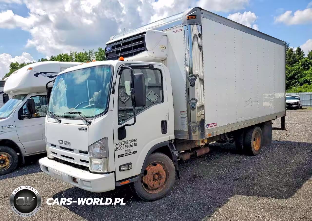 2015 Isuzu Npr Hd Refrigerated Delivery Truck