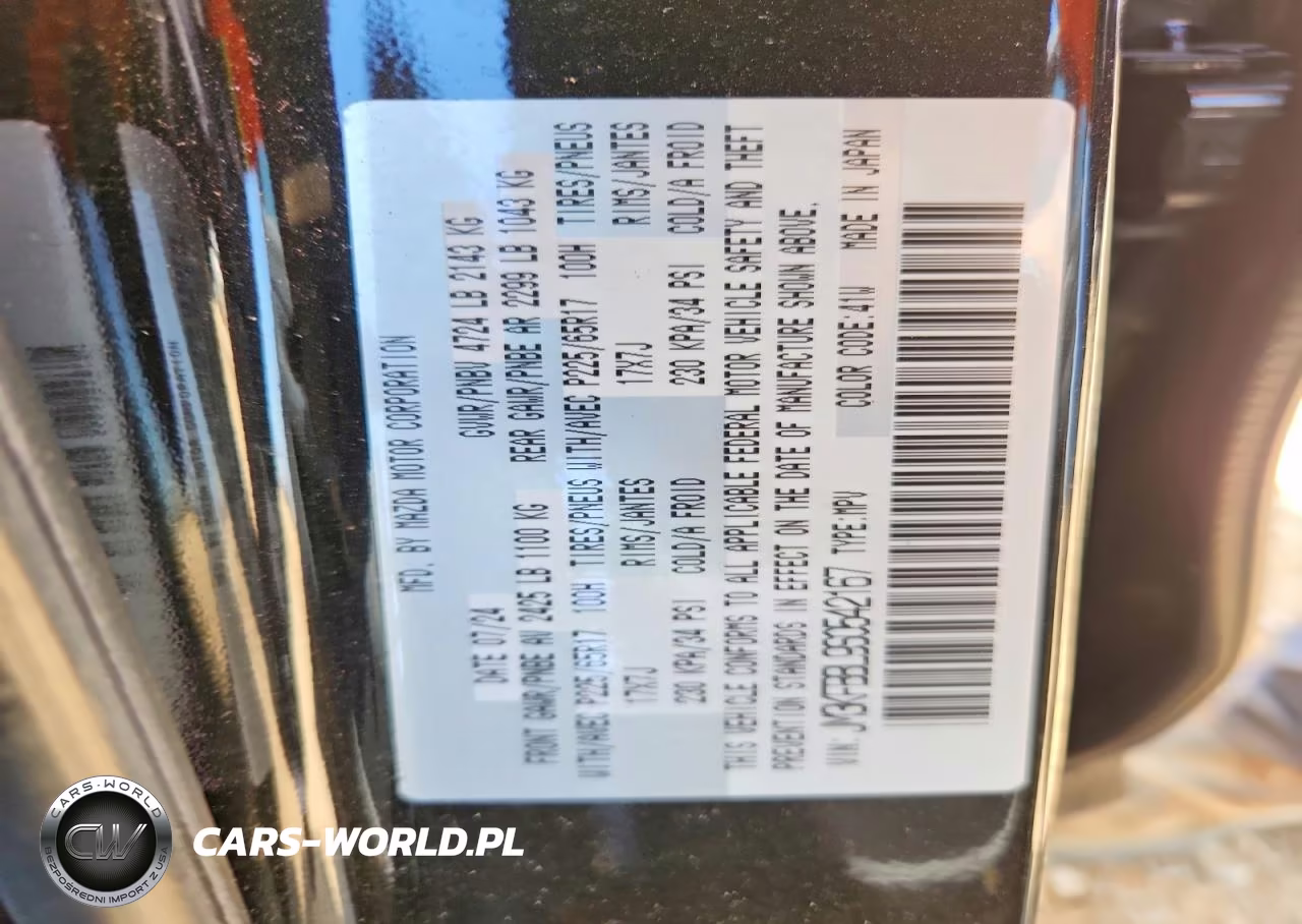 2025 Mazda Cx-5 Select VIN:JM3KFBBL9S0542167 - 14