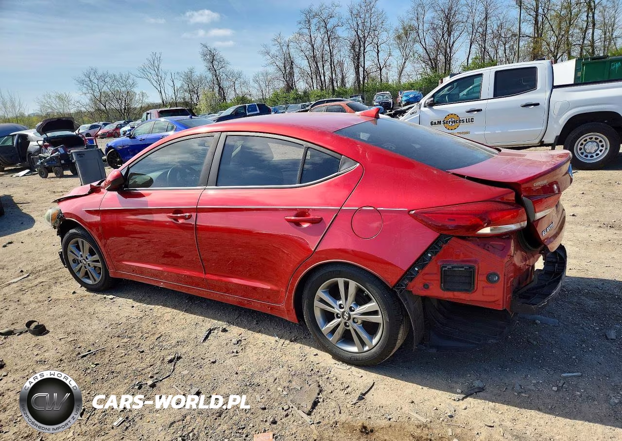 2017 Hyundai Elantra Se VIN:5NPD84LF7HH159422 - 2