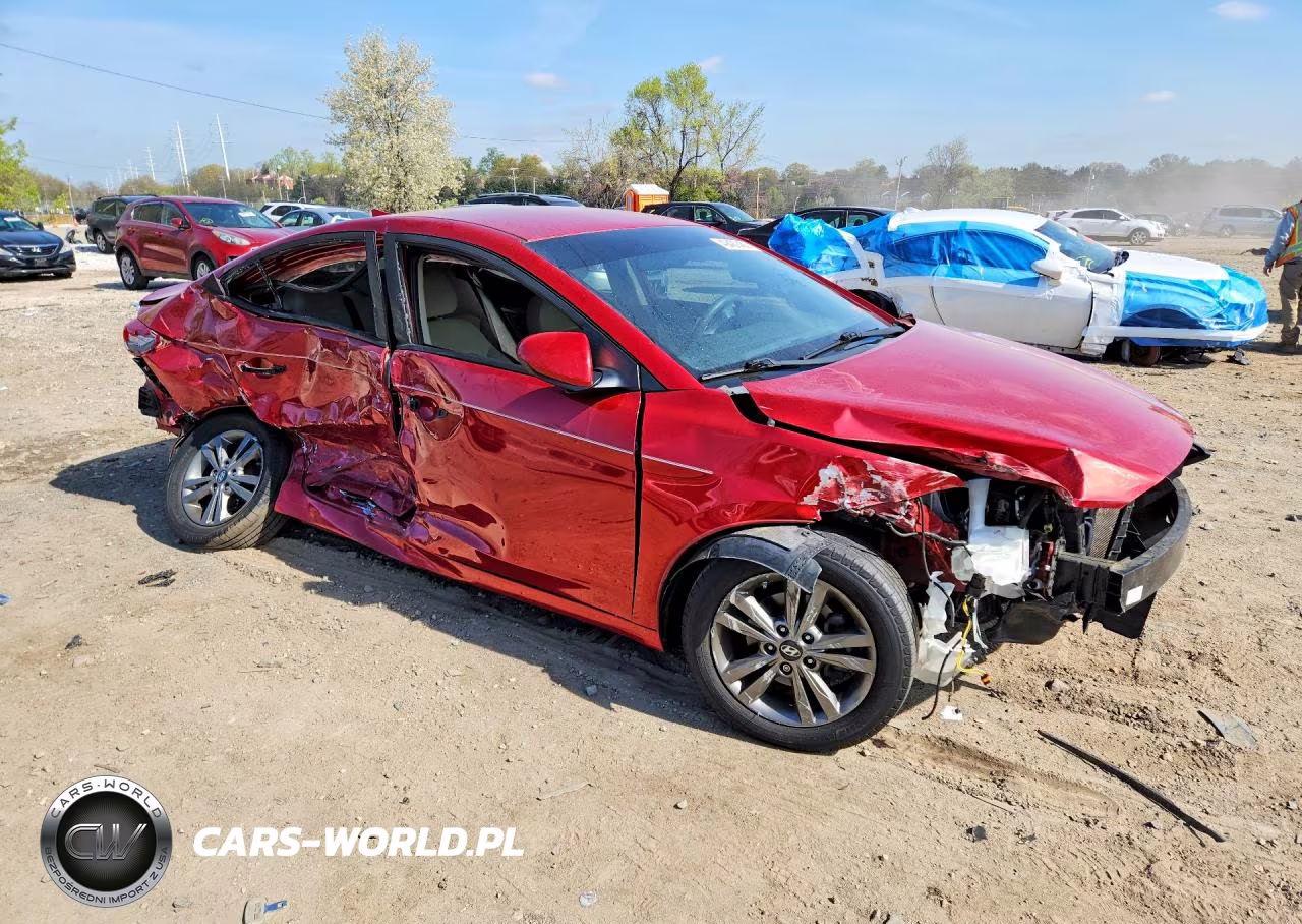 2017 Hyundai Elantra Se VIN:5NPD84LF7HH159422 - 4