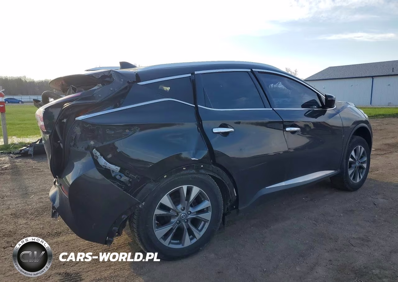 2017 Nissan Murano Sl VIN:5N1AZ2MH9HN198464 - 3