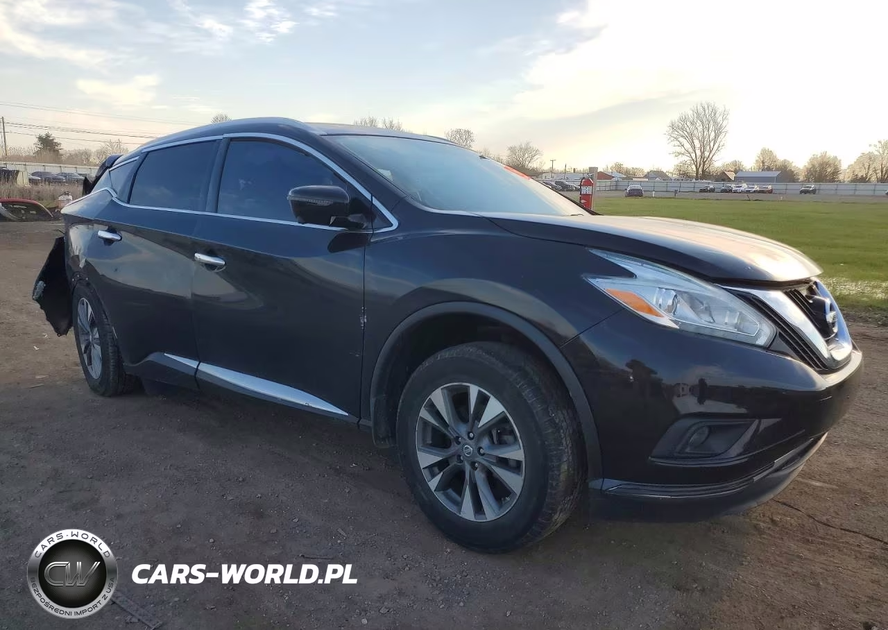 2017 Nissan Murano Sl VIN:5N1AZ2MH9HN198464 - 4