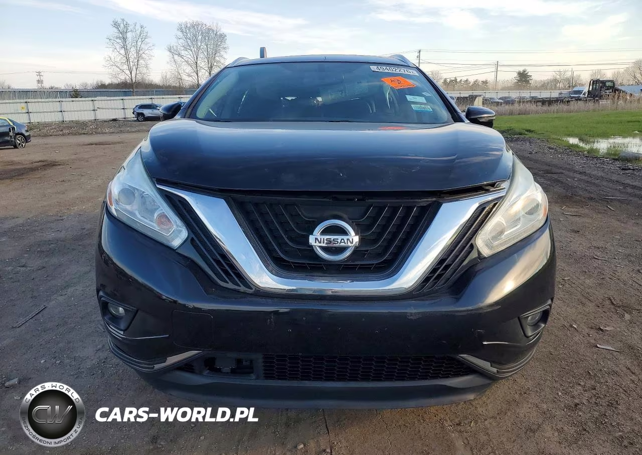 2017 Nissan Murano Sl VIN:5N1AZ2MH9HN198464 - 5