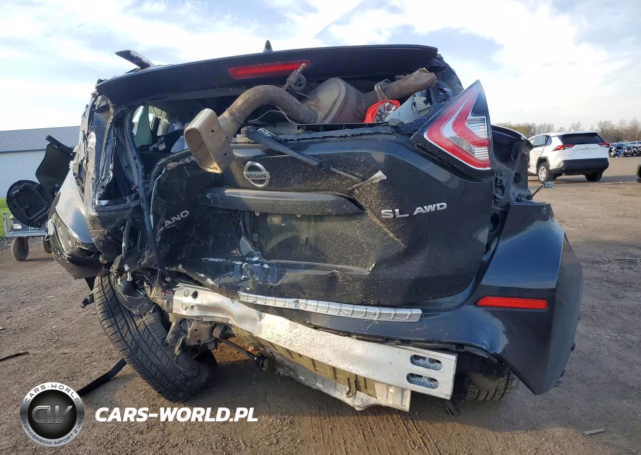 2017 Nissan Murano Sl VIN:5N1AZ2MH9HN198464 - 6